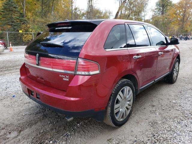 Photo 4 from auction – 2008 LINCOLN MKX with VIN 2LMDU88C18BJ03490