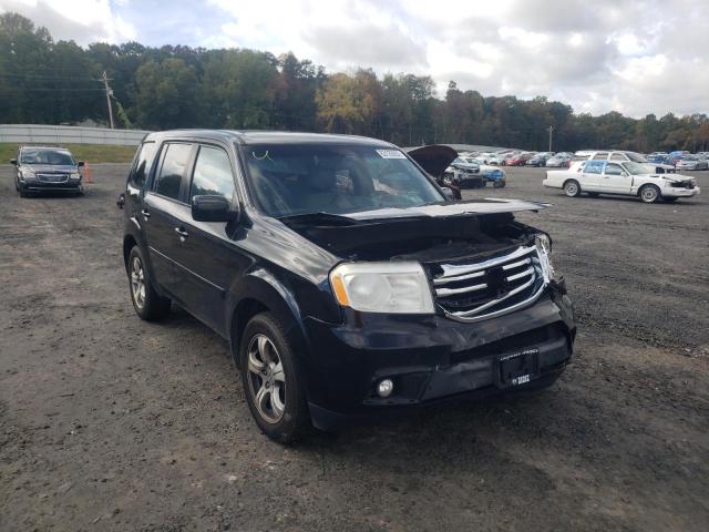 HONDA PILOT EXLN 2014 with VIN 5FNYF4H78EB052978 - Photo from auction