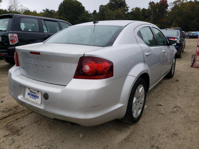 Photo 4 from auction – 2012 DODGE AVENGER SE with VIN 1C3CDZAB3CN177157