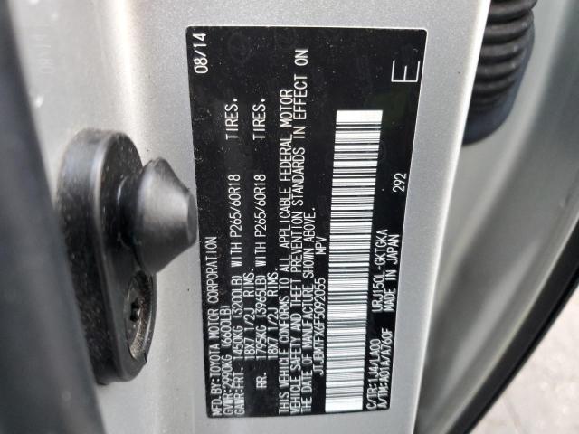 Photo 10 from auction – 2015 LEXUS GX 460 with VIN JTJBM7FX6F5092055