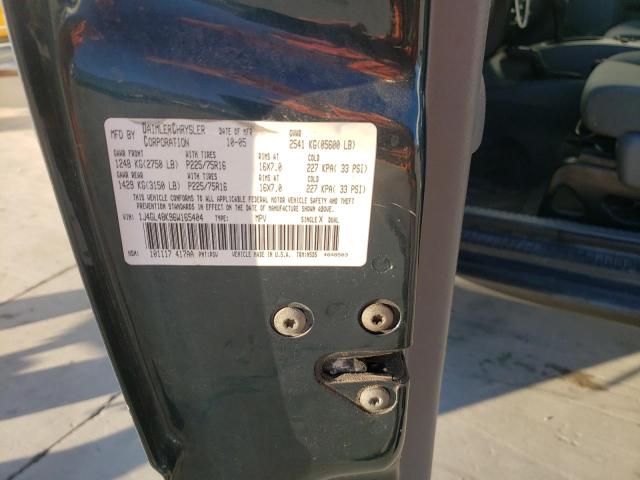 Photo 10 from auction – 2006 JEEP LIBERTY SP with VIN 1J4GL48K96W165404