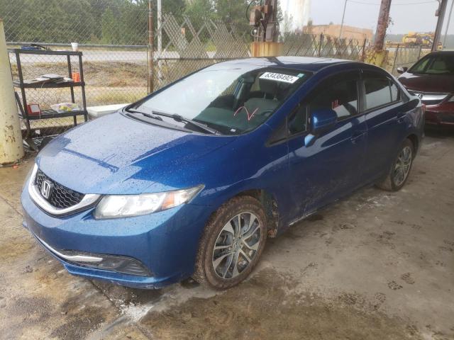 Photo 2 from auction – 2014 HONDA CIVIC EX with VIN 19XFB2F80EE085515