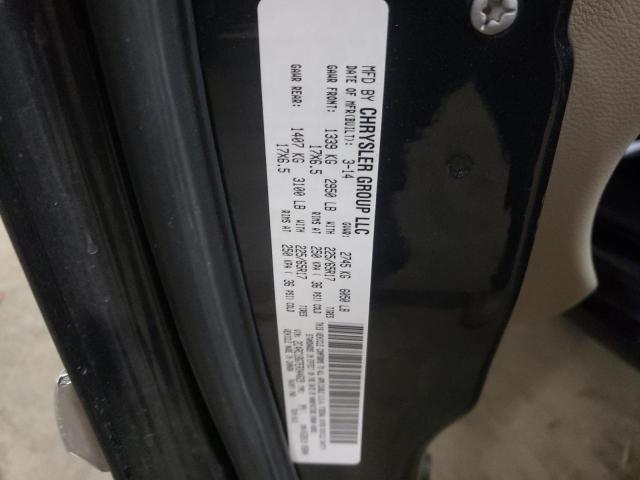 Photo 10 from auction – 2014 CHRYSLER TOWN & COU with VIN 2C4RC1BG7ER344629