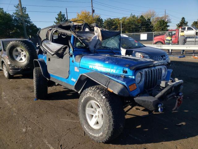 JEEP WRANGLER / 2003 with VIN 1J4FA69S63P349250 - Photo from auction