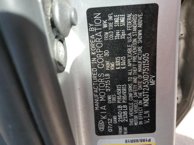 Photo 10 from auction – 2013 KIA SOUL with VIN KNDJT2A5XD7511505