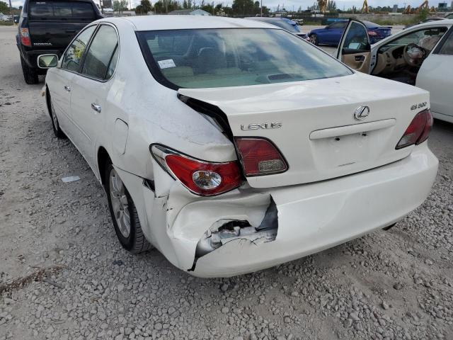 Photo 9 from auction – 2003 LEXUS ES 300 with VIN JTHBF30G636020047