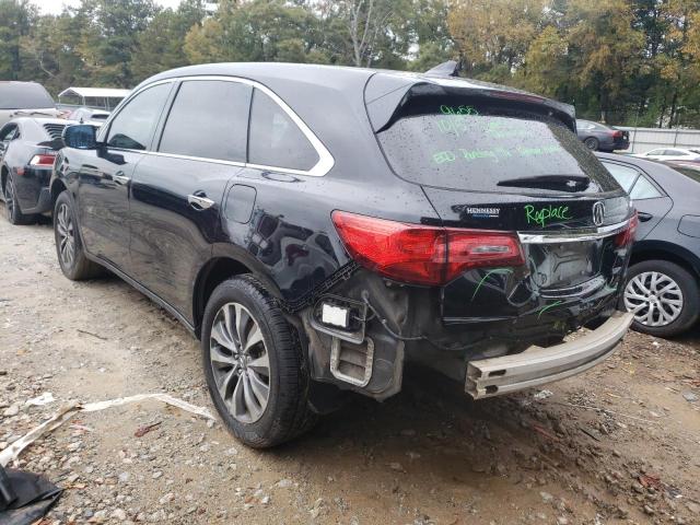 Photo 3 from auction – 2014 ACURA MDX TECHNO with VIN 5FRYD3H47EB019071