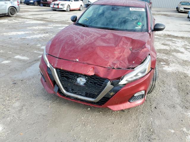 Photo 9 from auction – 2021 NISSAN ALTIMA SR with VIN 1N4BL4CV6MN401730