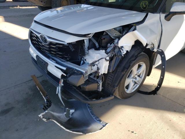 Photo 9 from auction – 2020 TOYOTA HIGHLANDER with VIN 5TDCZRBH4LS026547