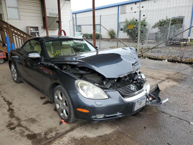 LEXUS SC 430 2008 with VIN JTHFN45Y889016504 - Photo from auction