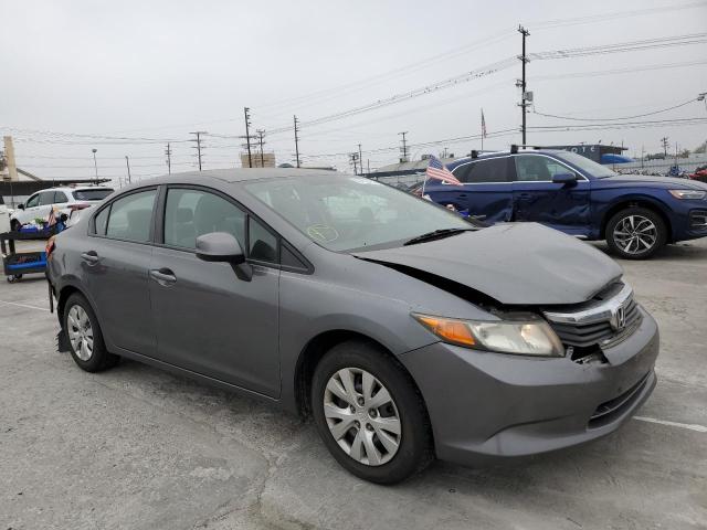 HONDA CIVIC LX 2012 with VIN 19XFB2F59CE100581 - Photo from auction