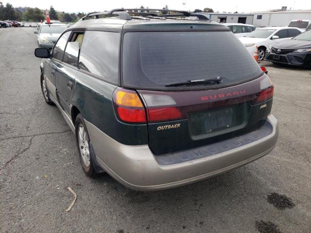 Photo 3 from auction – 2000 SUBARU LEGACY OUT with VIN 4S3BH6655Y7601219