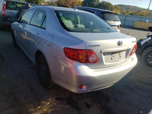 Photo 3 from auction – 2009 TOYOTA COROLLA BA with VIN JTDBL40E899049104