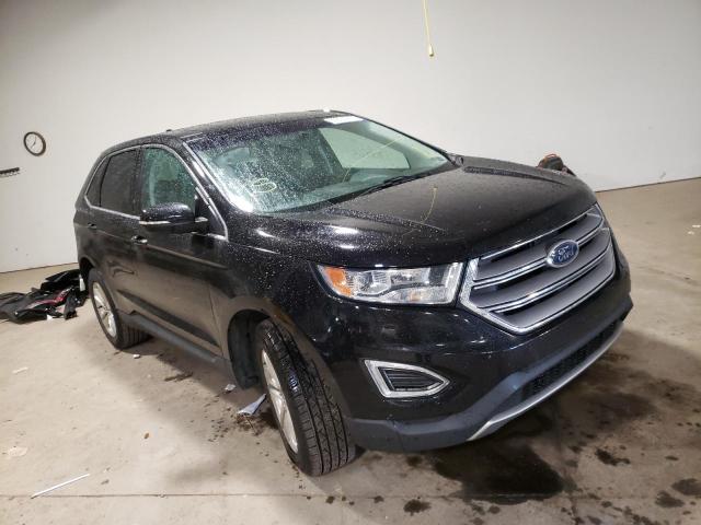 FORD EDGE SEL 2017 with VIN 2FMPK4J84HBB36075 - Photo from auction