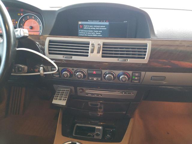 Photo 9 from auction – 2006 BMW 750 I with VIN WBAHL83526DT03344