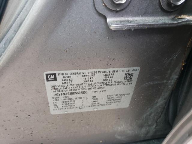 Photo 10 from auction – 2012 CADILLAC SRX LUXURY with VIN 3GYFNAE35CS508556