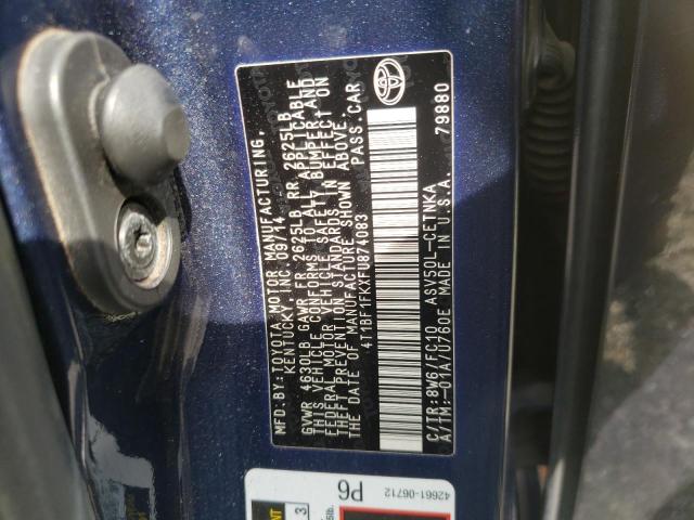 Photo 10 from auction – 2015 TOYOTA CAMRY LE with VIN 4T1BF1FKXFU874083