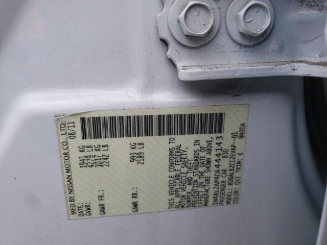 Photo 10 from auction – 2012 NISSAN ALTIMA BAS with VIN 1N4AL2AP4CN444143