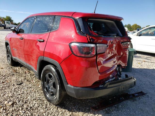 Photo 3 from auction – 2019 JEEP COMPASS SP with VIN 3C4NJCABXKT615911