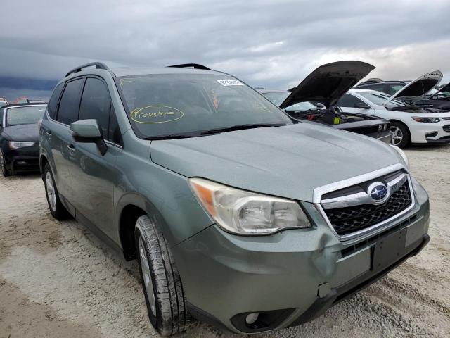SUBARU FORESTER 2 2014 with VIN JF2SJAMCXEH405227 - Photo from auction