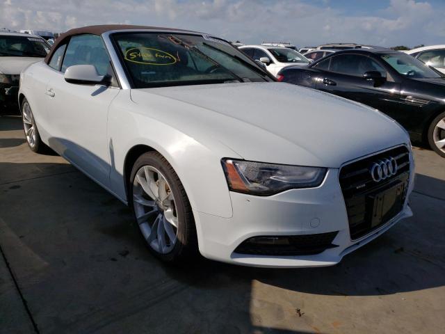 AUDI A5 PREMIUM 2014 with VIN WAULFAFHXEN013635 - Photo from auction