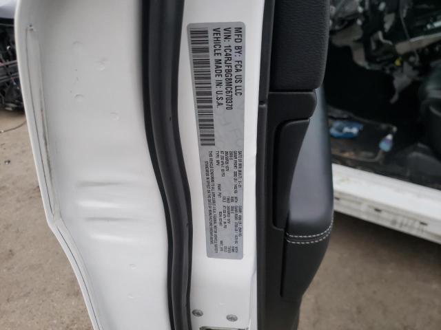 Photo 10 from auction – 2021 JEEP GRAND CHER with VIN 1C4RJFBG8MC670370