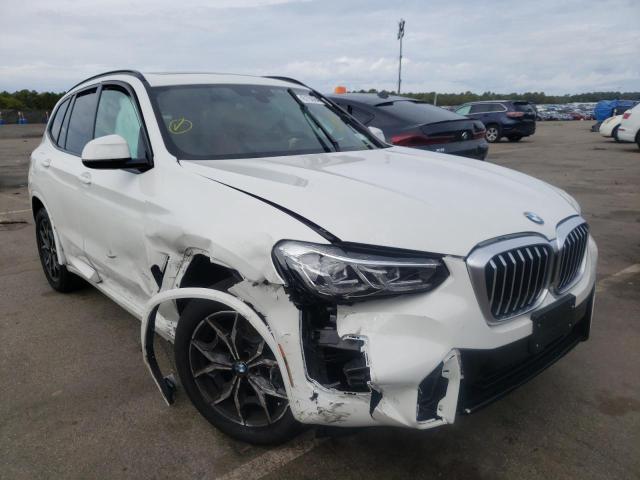 BMW X3 XDRIVE3 2022 with VIN 5UX53DP06N9M58430 - Photo from auction