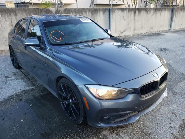 BMW 320 I 2017 with VIN WBA8E1G54HNU12963 - Photo from auction