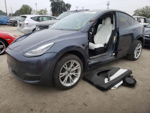 Photo 2 from auction – 2021 TESLA MODEL Y with VIN 5YJYGDEEXMF247947