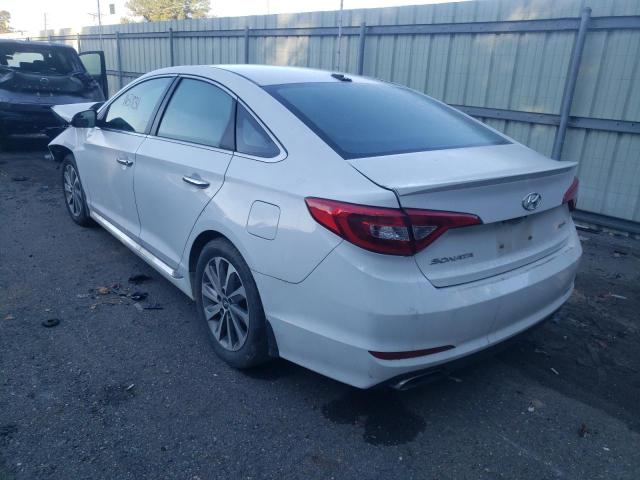 Photo 3 from auction – 2017 HYUNDAI SONATA SPO with VIN 5NPE34AF8HH474087