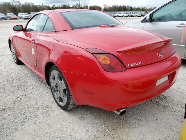 Photo 3 from auction – 2005 LEXUS SC 430 with VIN JTHFN48Y550071245