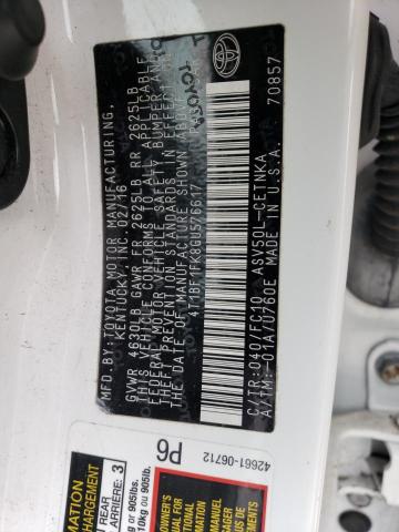 Photo 10 from auction – 2016 TOYOTA CAMRY LE with VIN 4T1BF1FK8GU576617
