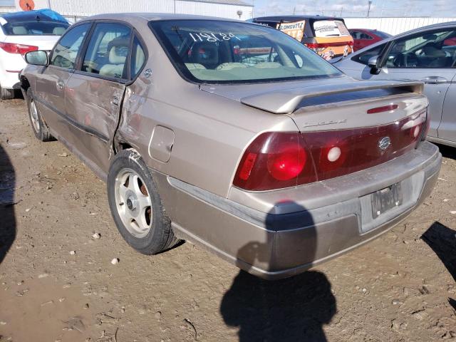 Photo 3 from auction – 2002 CHEVROLET IMPALA LS with VIN 2G1WH55K529118184