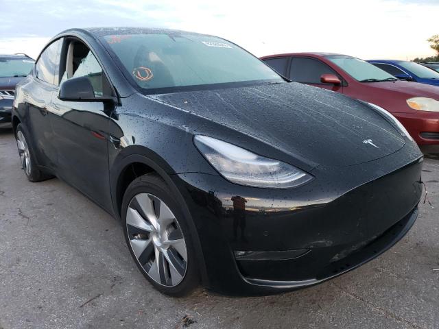 TESLA MODEL Y 2021 مع رقم تعريف المركبة 5YJYGDEE1MF286362 - صورة من المزاد