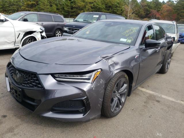 Photo 2 from auction – 2022 ACURA TLX TECH A with VIN 19UUB6F53NA001079