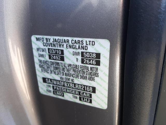 Photo 10 from auction – 2011 JAGUAR XF with VIN SAJWA0FBXBLR82168