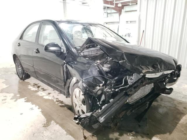 KIA SPECTRA EX 2009 with VIN KNAFE222695666525 - Photo from auction