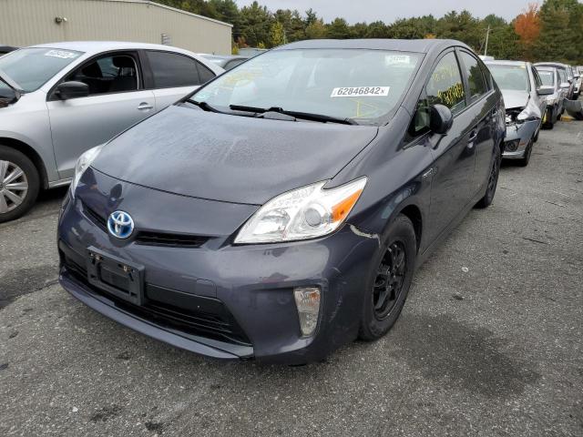 Photo 2 from auction – 2014 TOYOTA PRIUS with VIN JTDKN3DU5E0385104