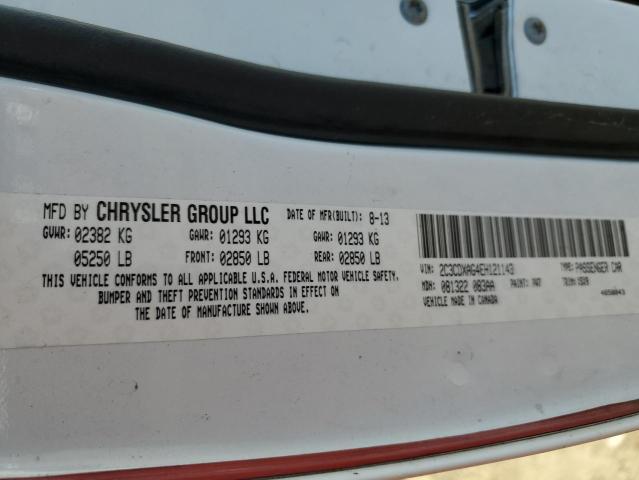 Photo 10 from auction – 2014 DODGE CHARGER PO with VIN 2C3CDXAG4EH121143