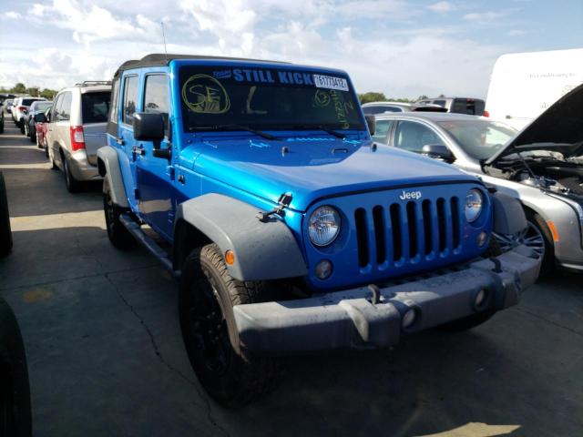 JEEP WRANGLER U 2016 with VIN 1C4BJWDG5GL196414 - Photo from auction