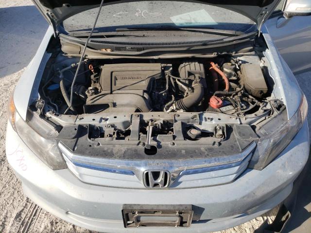 Photo 7 from auction – 2012 HONDA CIVIC HYBR with VIN JHMFB4F2XCS000390