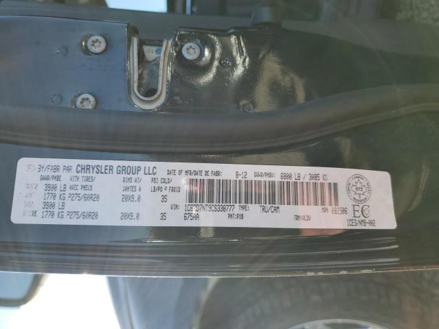 Photo 10 from auction – 2012 DODGE RAM 1500 L with VIN 1C6RD7NT9CS338777