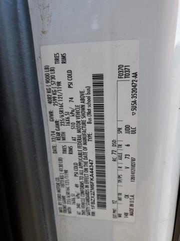 Photo 10 from auction – 2015 FORD TRANSIT T- with VIN 1FBZX2ZM6FKA44347