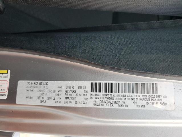 Photo 10 from auction – 2016 JEEP WRANGLER U with VIN 1C4BJWDG0GL134337