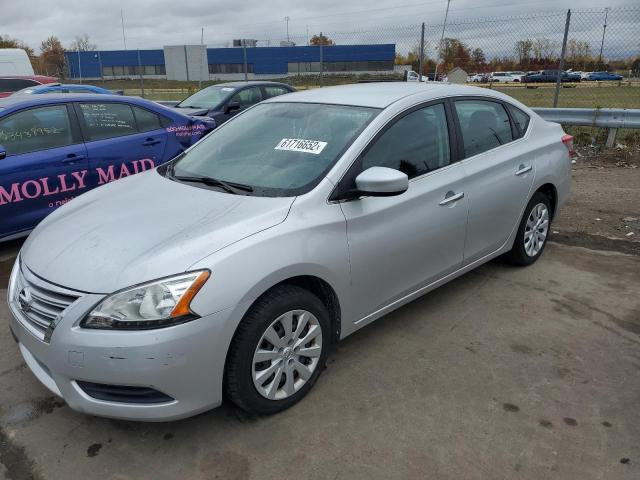 Photo 2 from auction – 2014 NISSAN SENTRA S with VIN 3N1AB7AP6EL663203