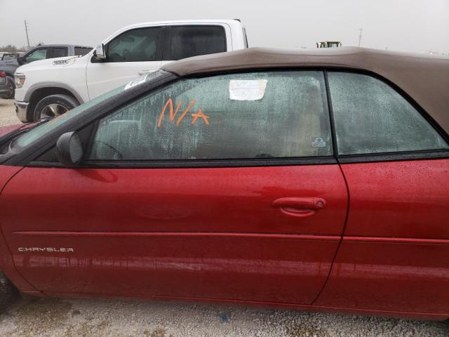 Photo 9 from auction – 2000 CHRYSLER SEBRING JX with VIN 3C3EL55HXYT259672