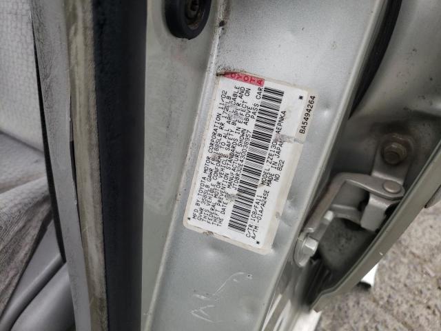 Photo 10 from auction – 2003 TOYOTA COROLLA CE with VIN JTDBR32E430038957