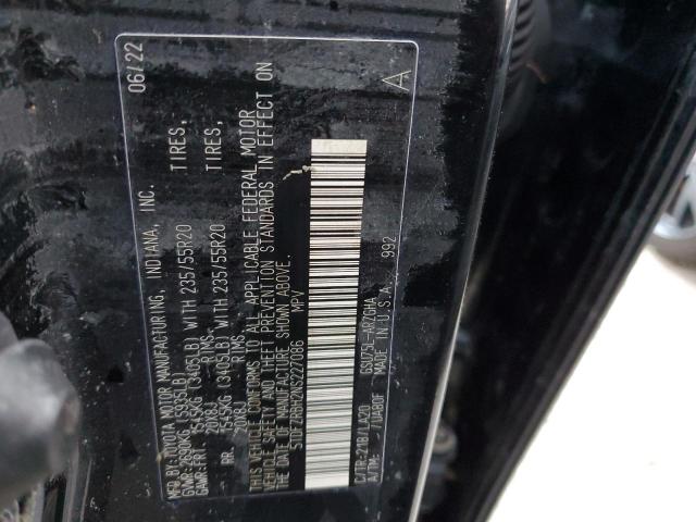 Photo 10 from auction – 2022 TOYOTA HIGHLANDER with VIN 5TDFZRBH2NS227086