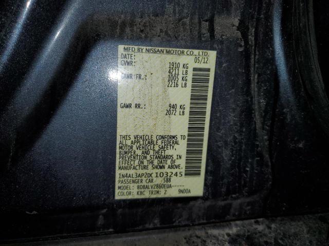 Photo 10 from auction – 2013 NISSAN ALTIMA 2.5 with VIN 1N4AL3AP2DC103245