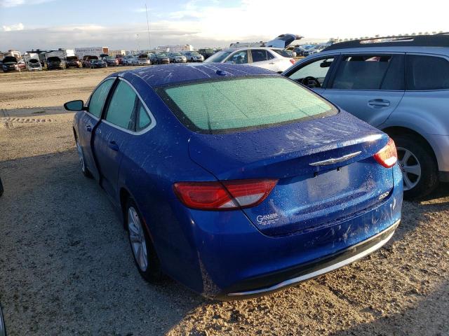 Photo 3 from auction – 2016 CHRYSLER 200 LIMITE with VIN 1C3CCCAB1GN115908
